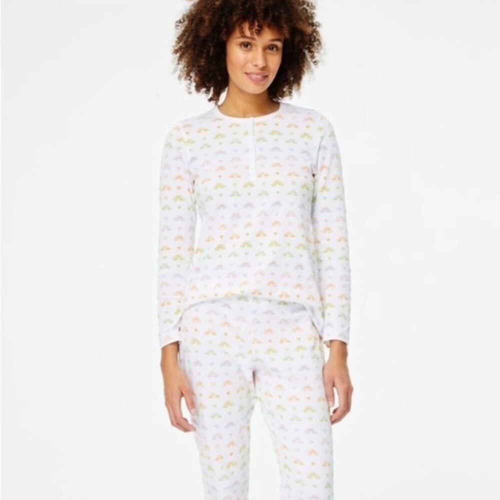 Stoney Clover Lane x Roller Rabbit Cotton Candy Clouds Pajama Set